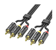 QGEEM 3RCA MALE TO MALE CABLE Image