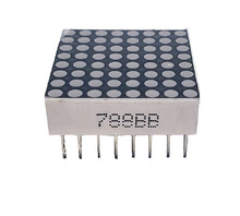 PART 8X8 20 MM BLUE LED MATRIX