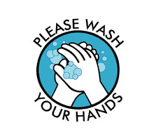 3M FP0862 WASH HANDS Image