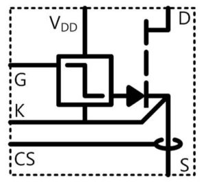 Cambridge GaN Devices CGD ICeGaN Symboll